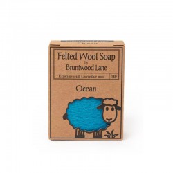 【买四送一】新西兰Bruntwood Lane Ocean羊毛毡羊毛皂100g 海洋 【买四送一】新西兰Bruntwood Lane Ocean羊毛毡羊毛皂100g 海洋